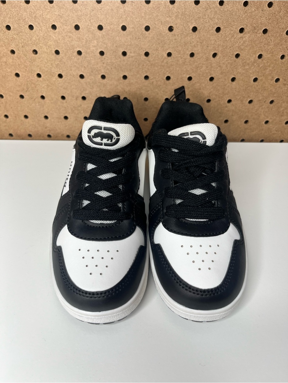 Ecko Unlimited Kids Black and White Low-Top Sneakers